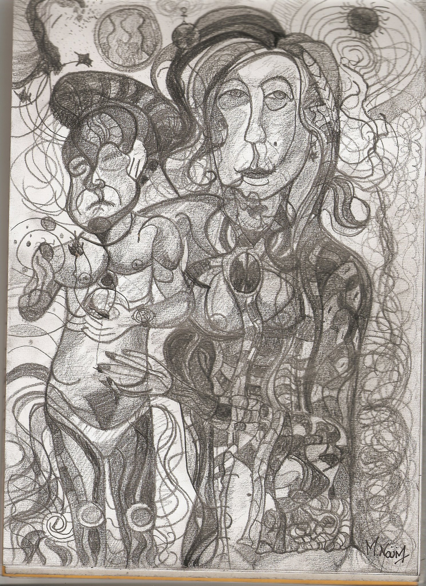 Oeuvre de Micael Zaccharie Naim